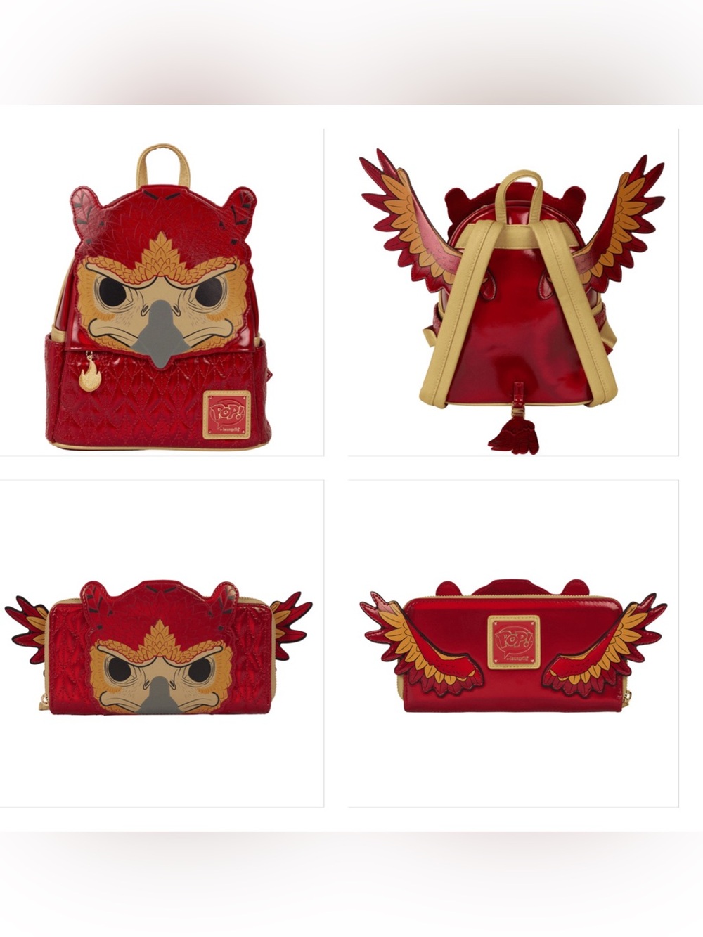 Funko Pop! By Loungefly Harry Potter Exclusive Fawkes Phoenix Cosplay Set